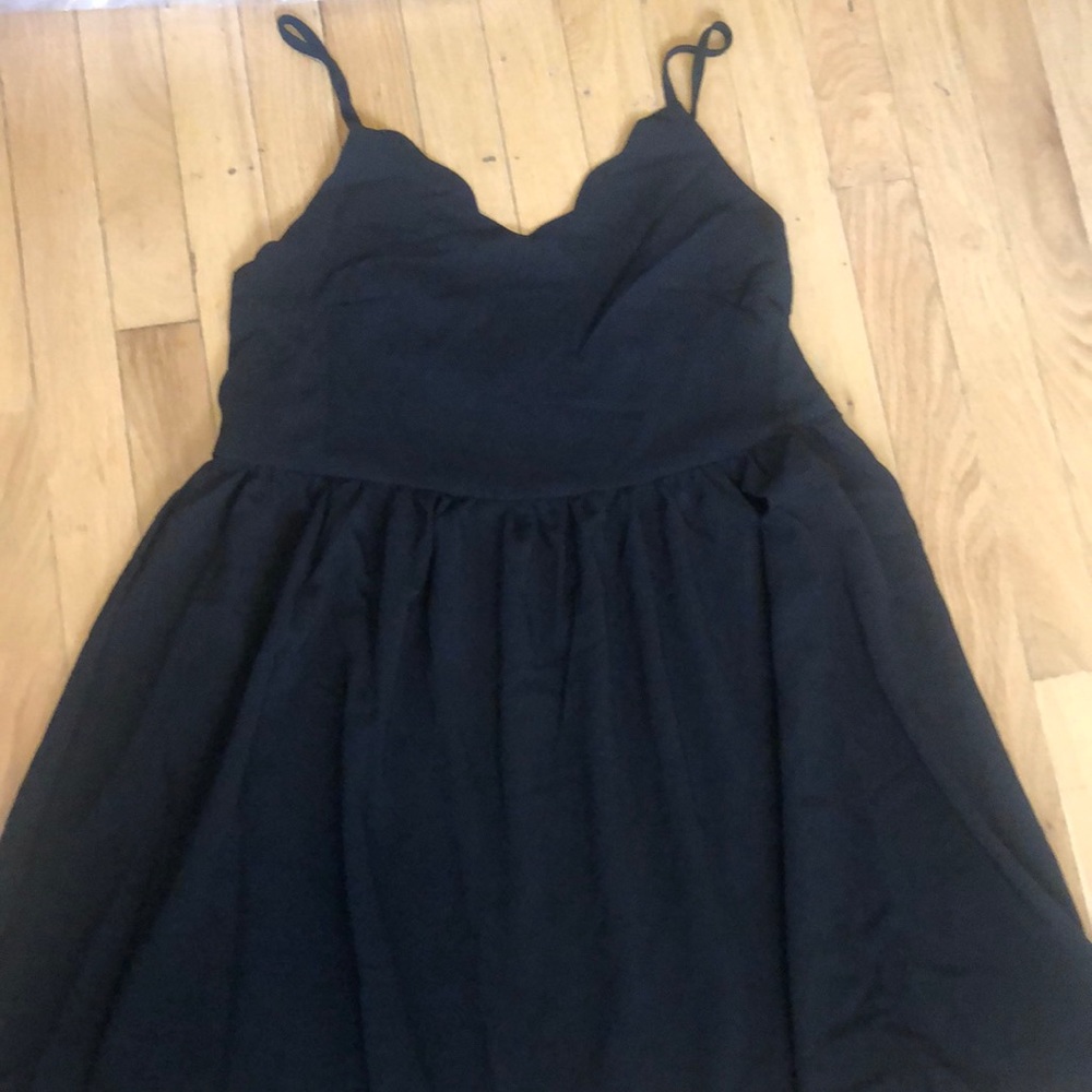 Never worn scalloped dress